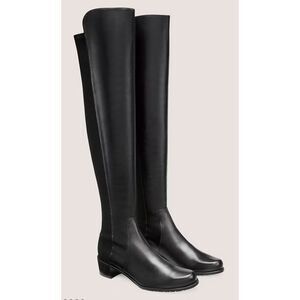 Nearly NEW Stuart Weitzman Reserve over the knee leather boots Sz 7, $850